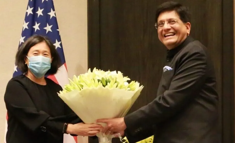 Piyush Goyal, Katherine Tai