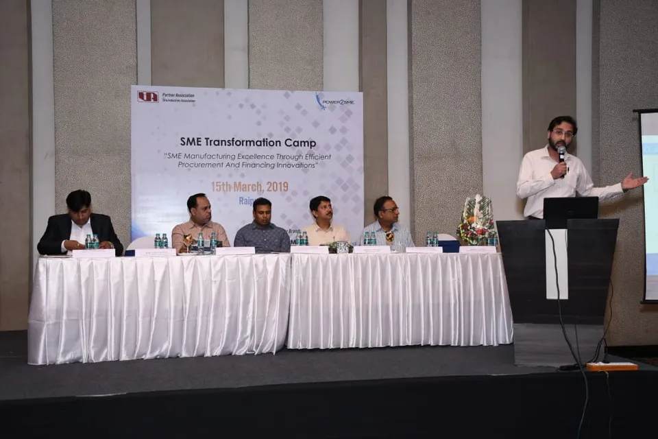 Mohd. Zumair, Power2SME SME Transformation Camp in Raipur.