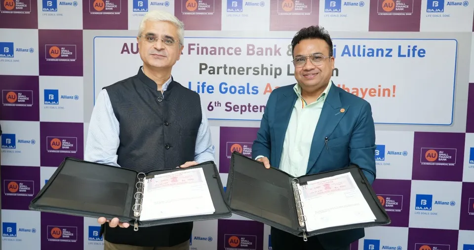 AU Small Finance Bank, Bajaj Allianz Life Insurance