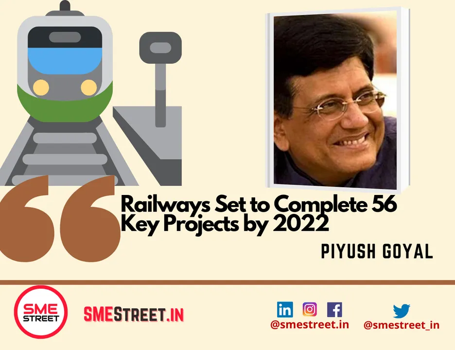 PIYUSH GOYAL, RAILWAYS , SMESTREET