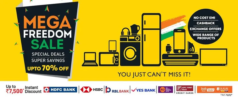 Mega Freedom Sale, Vijay Sales