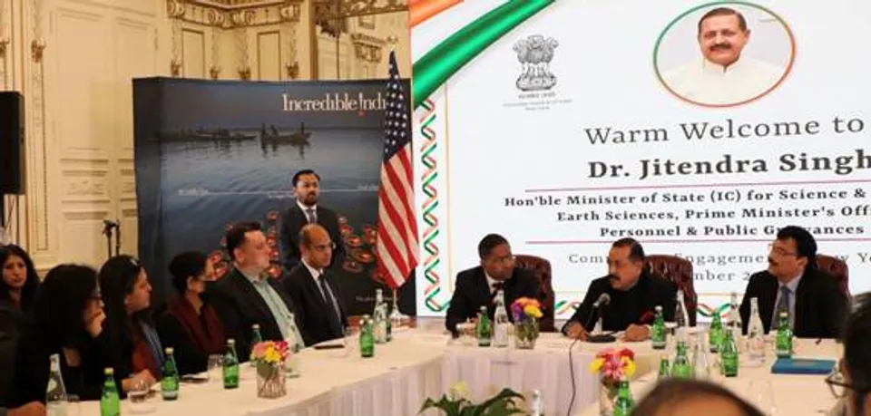 Jitendra Singh, New York