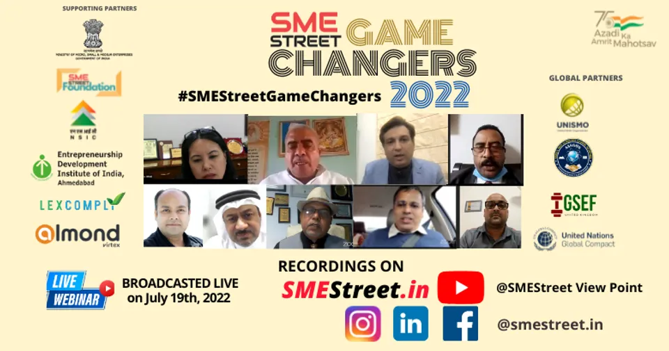 SMEStreet GameChangers Webinar 19th July 2022