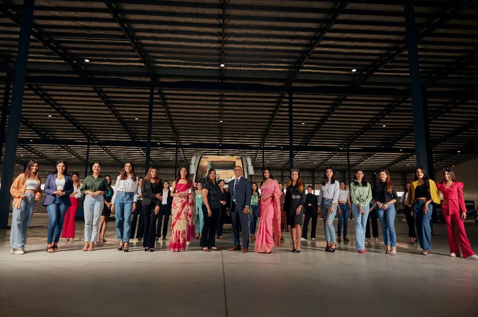 Women's Day Picture, Triton EV