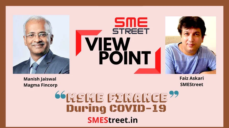Exclusive Interaction Between Manish Jaiswal، Managing Director of Magma Fincorp and Faiz Askari۔