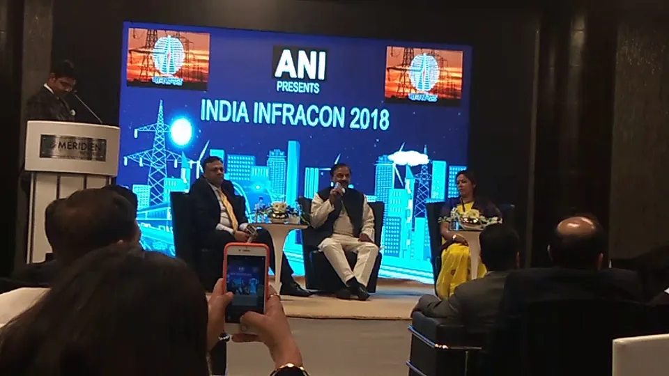 Cabinet Minister for Tourism, Mahesh Sharma explaining the line of activities of his ministry.