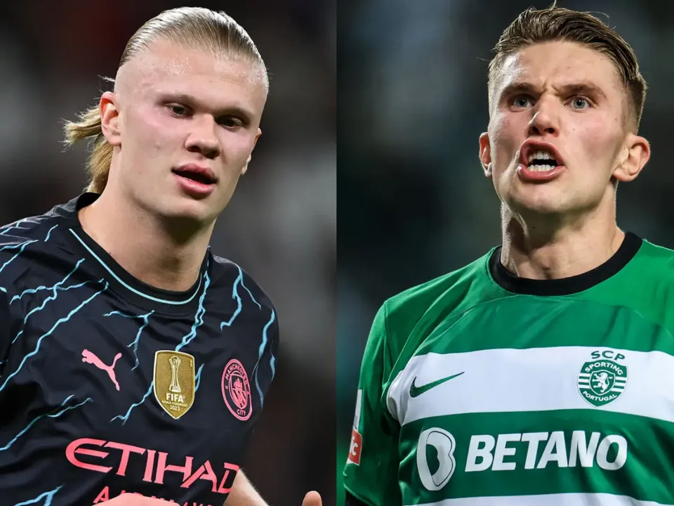 Erling Haaland and Victor Gyokeres