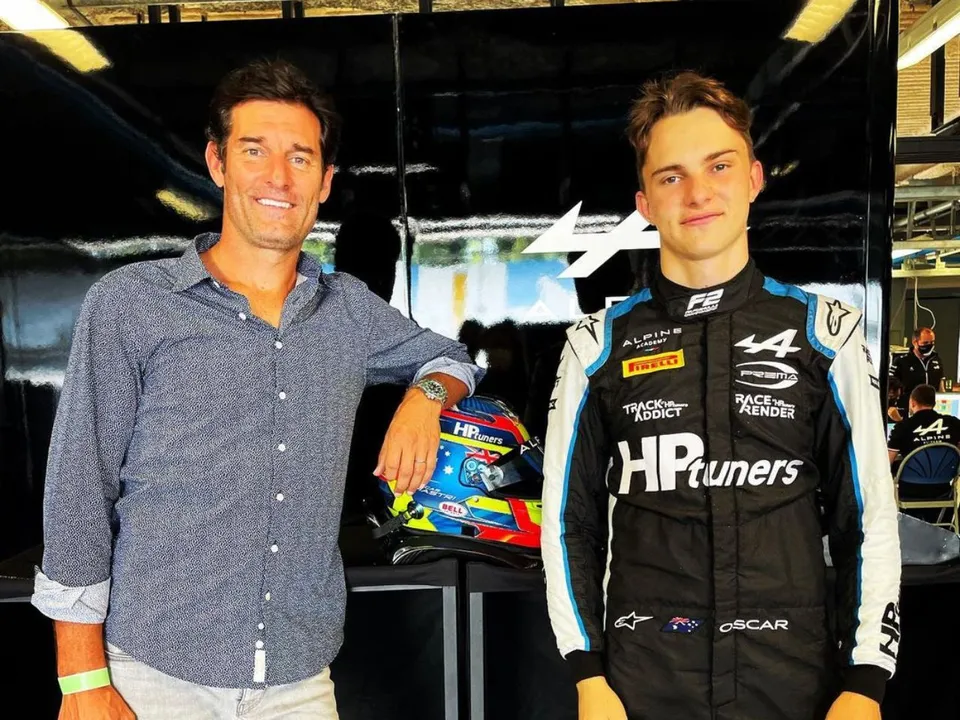 Oscar Piastri we Red Bull