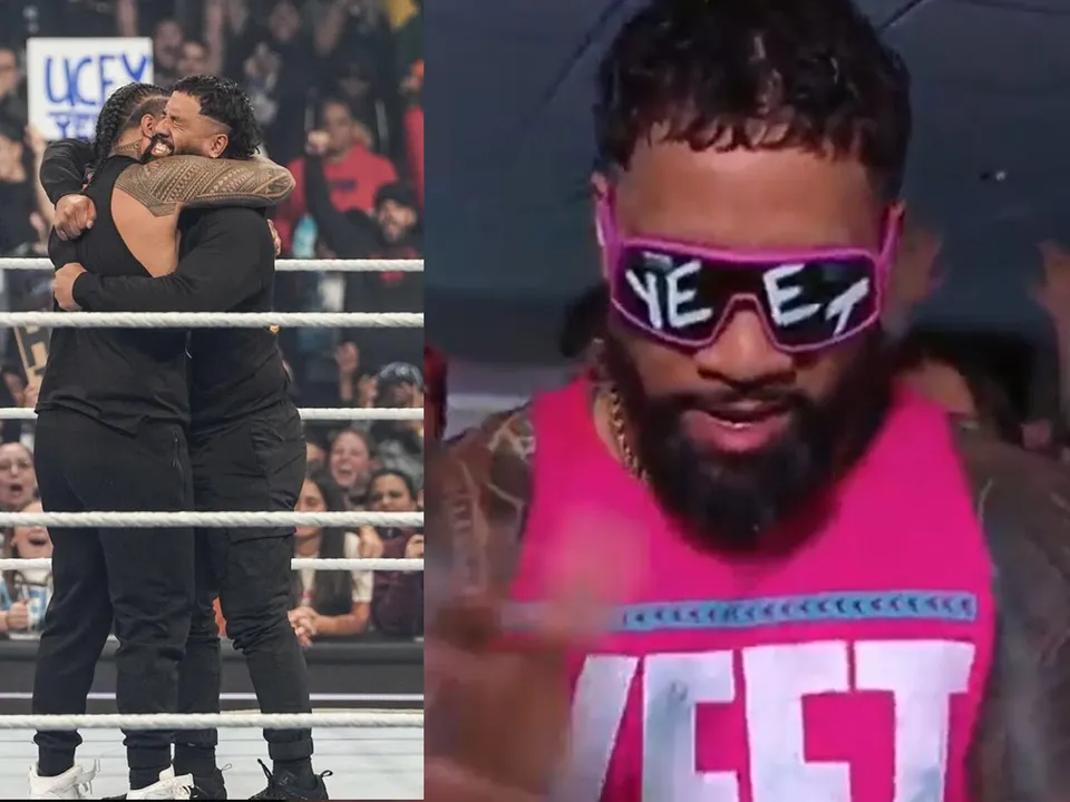 WATCH: Jey and Jimmy Uso retaliate against Bloodline, send message on WWE Raw