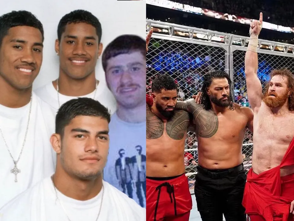 'Those days are gone' - Sami Zayn recalls good old days, posts image of Bloodline stars from younger days