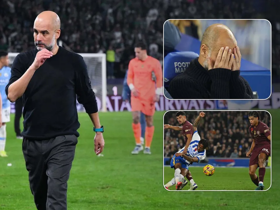 Pep Guardiola 4th loss