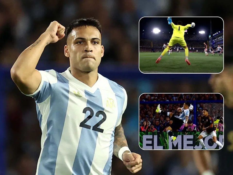 Lautaro Martinez vs Peru