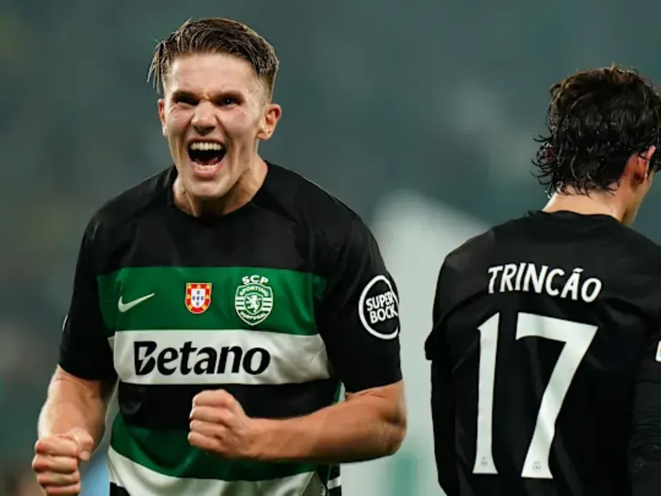 Viktor Gyokeres and Trincao