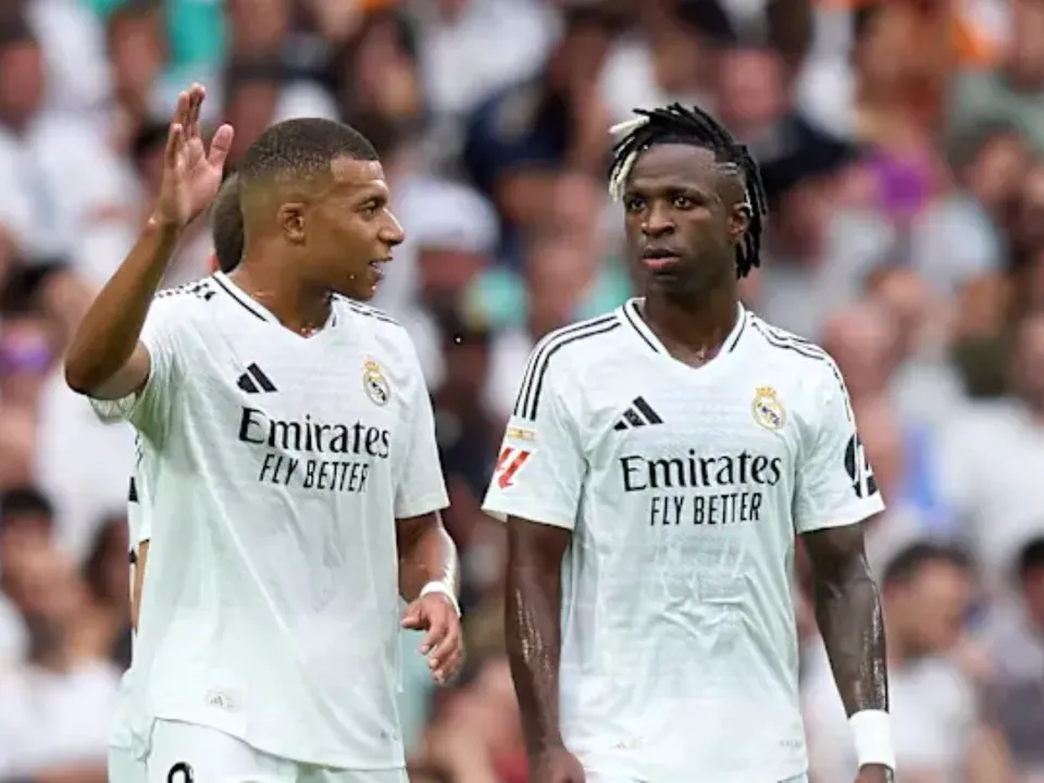 Kylian Mbappe and Vini