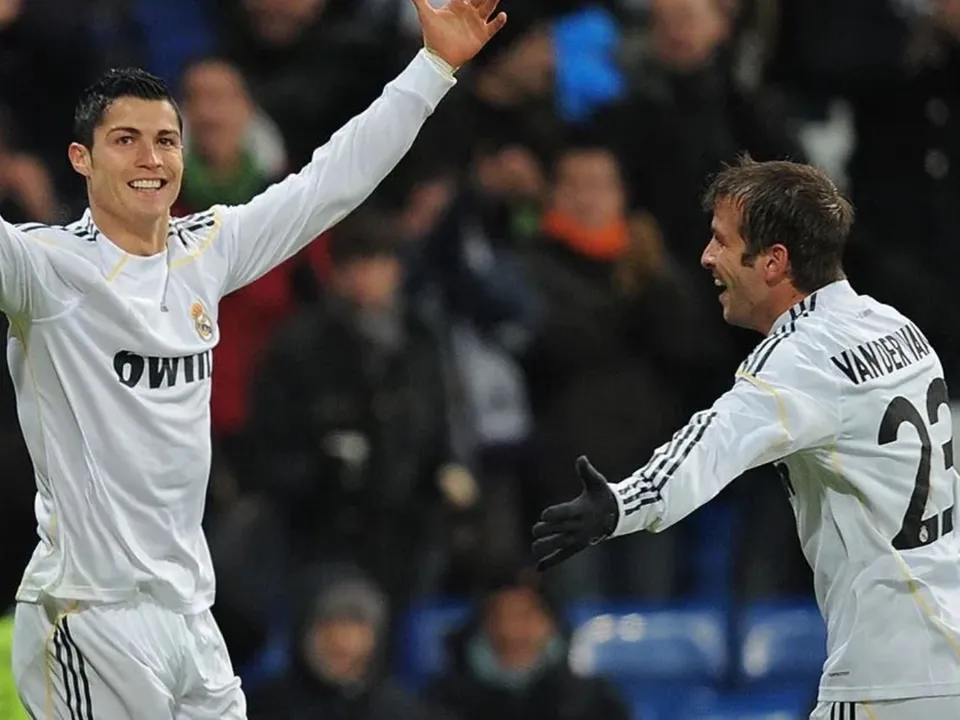 Cristiano Ronaldo and Rafael van der Vaart