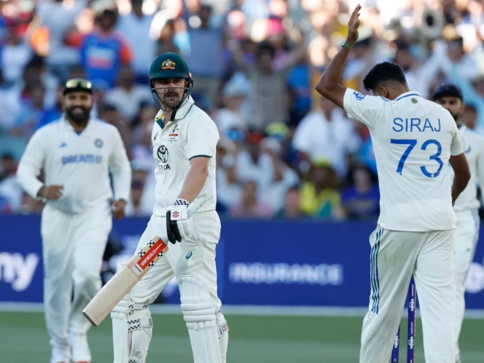 Travis Head and Mohammed Siraj