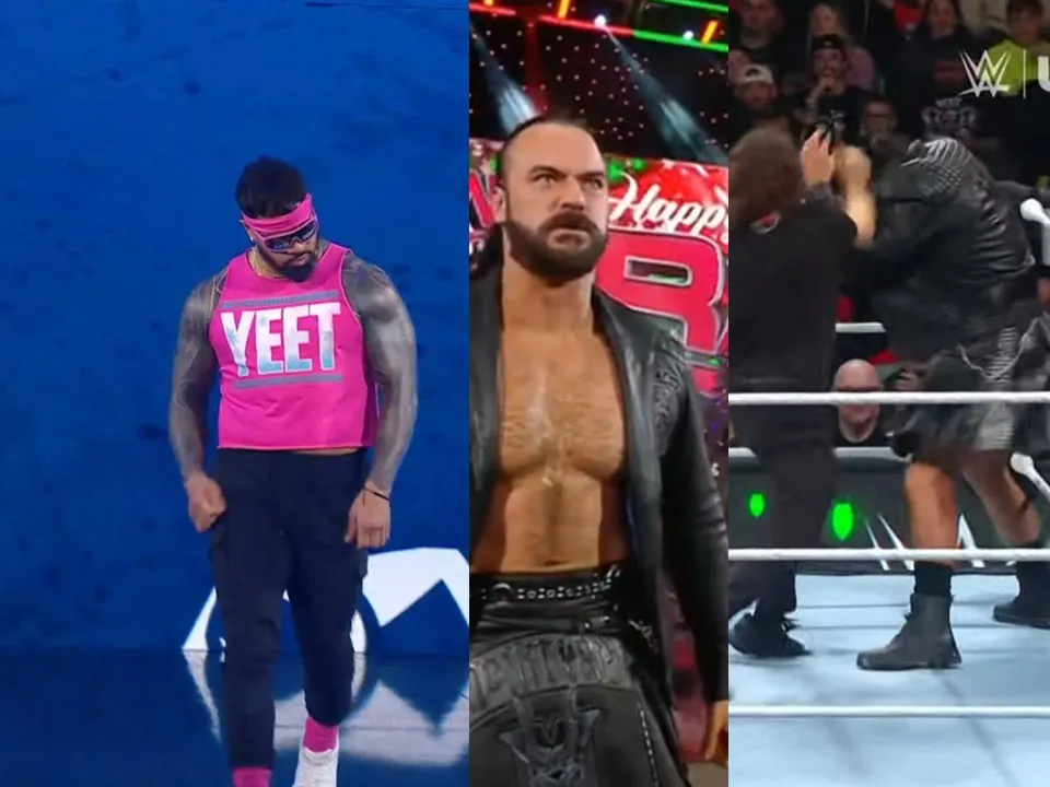 WATCH: Jey Uso returns and assists Sami Uso against Drew McIntyre on WWE Raw