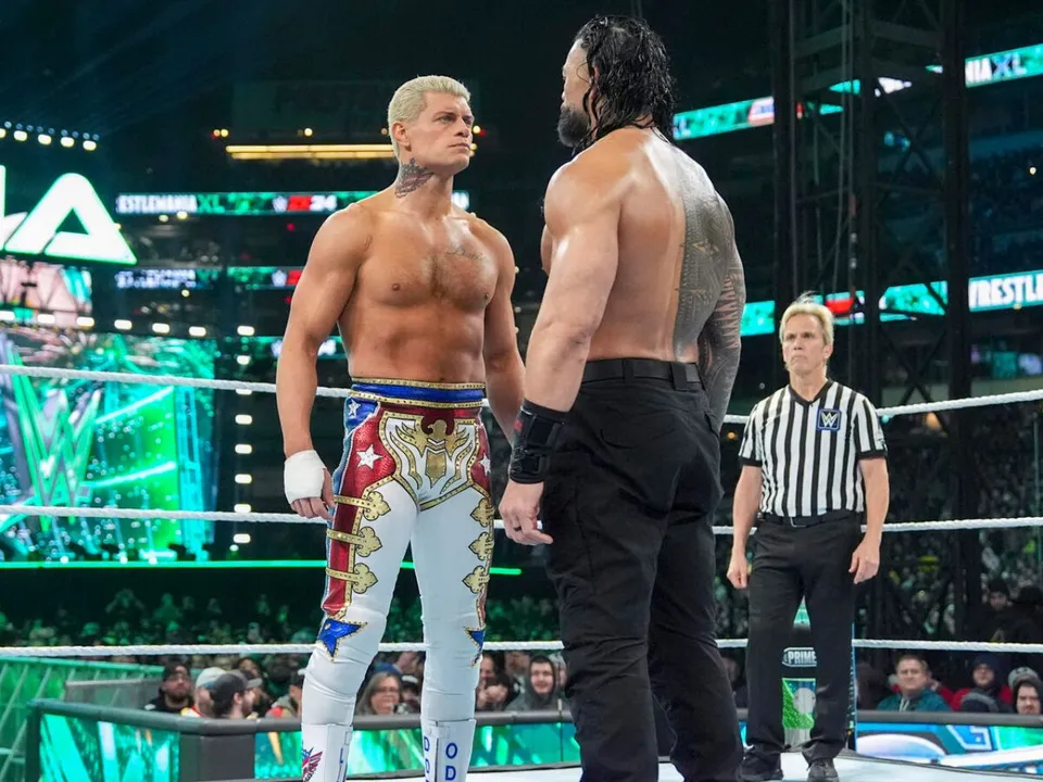 Roman Reigns vs Cody Rhodes' WrestleMania XL match crowned as 'WWE's match of 2024' 