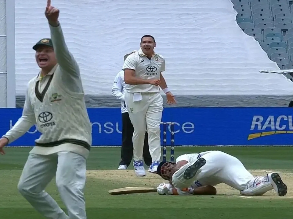 Rishabh Pant wicket MCG Test