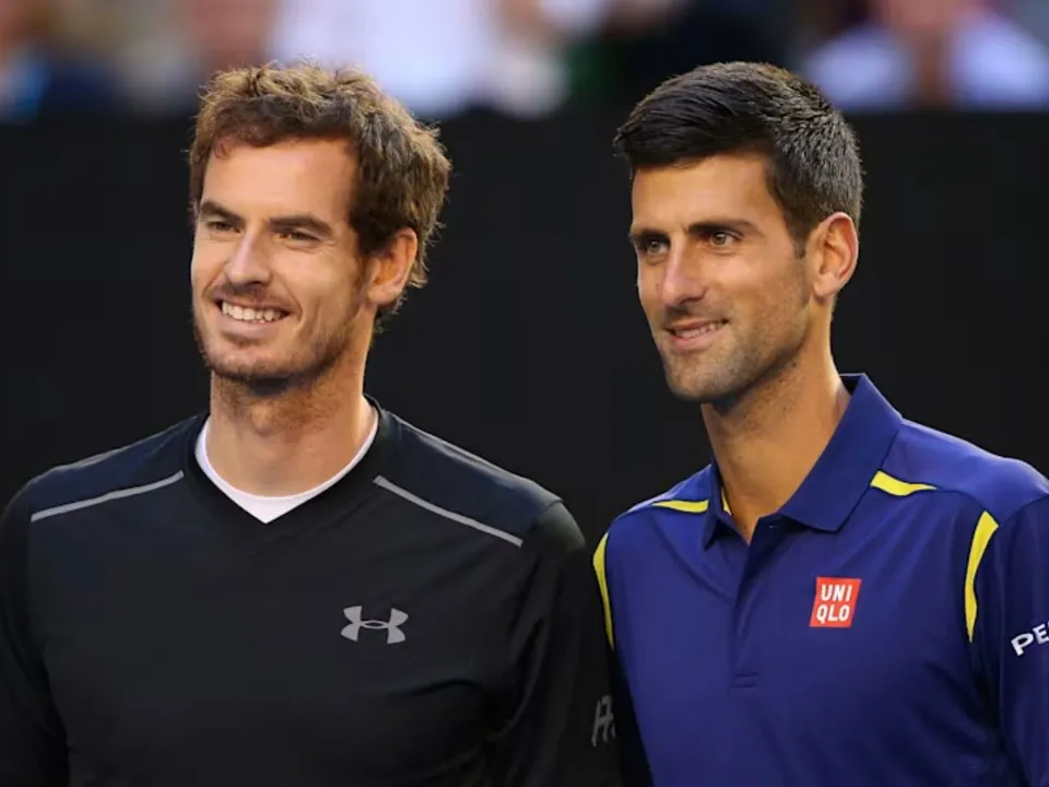 Andy Murray and Novak Djokovic (File Photo: X)