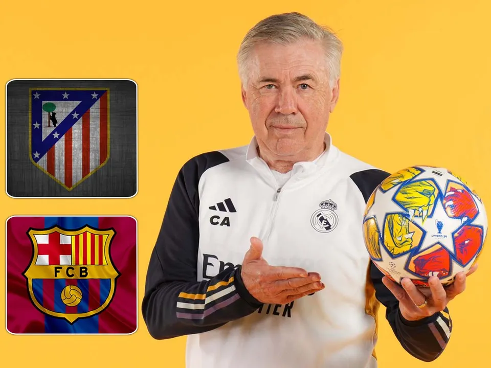 Real Madrid Head Coach Carlo Ancelotti (File Photo: X)