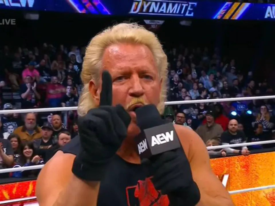 WATCH: Jeff Jarrett indirectly mentions WWE and TNA after resigning AEW contract on Dynamite