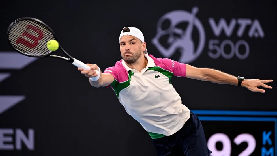 Tennis star Grigor Dimitrov