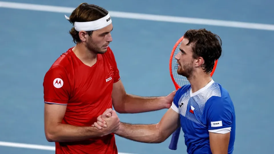 Taylor Fritz crushing star player Tomas Machac by retirement