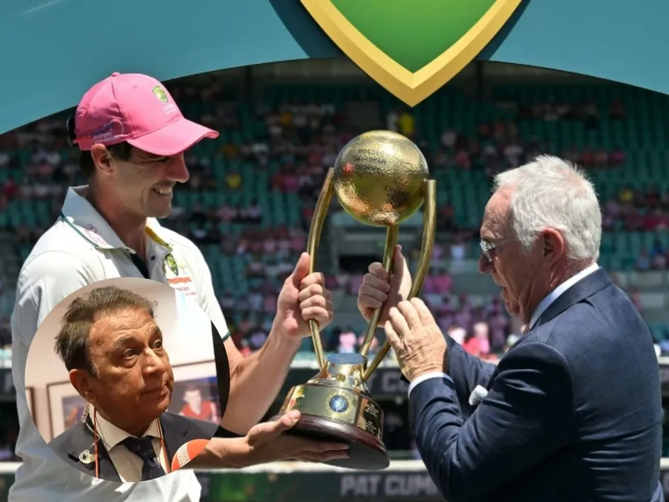 Pat Cummins and Alan Border