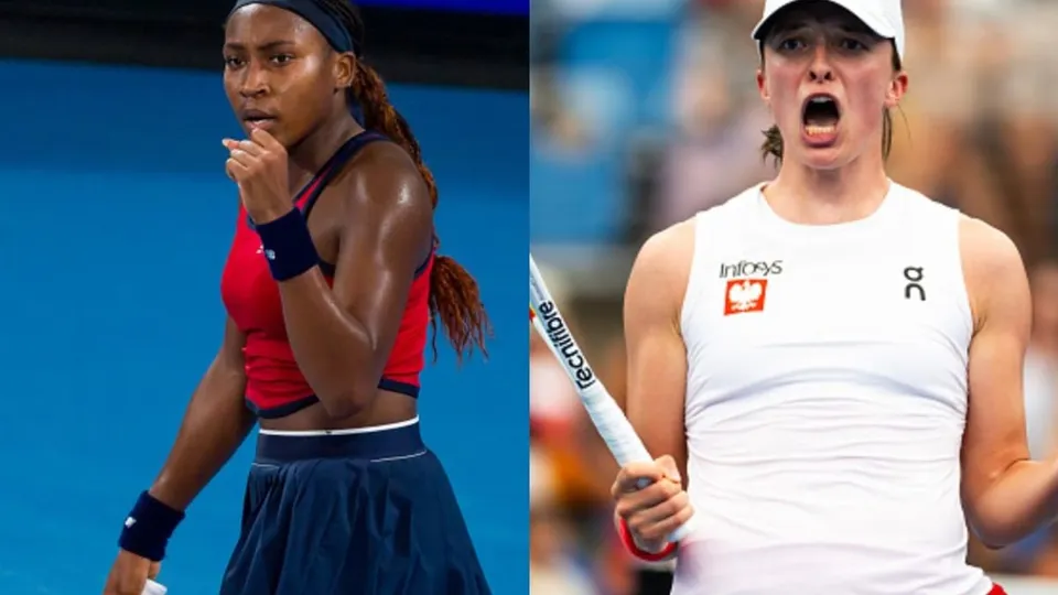 Coco Gauff and Iga Swiatek