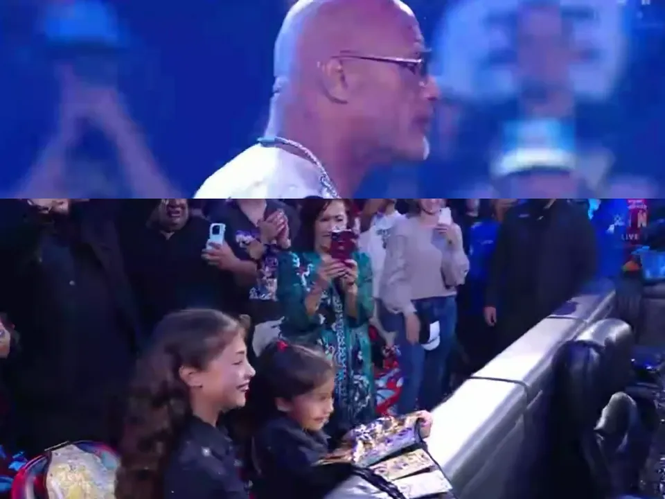 WATCH: The Rock returns to WWE Raw during Netflix Premiere