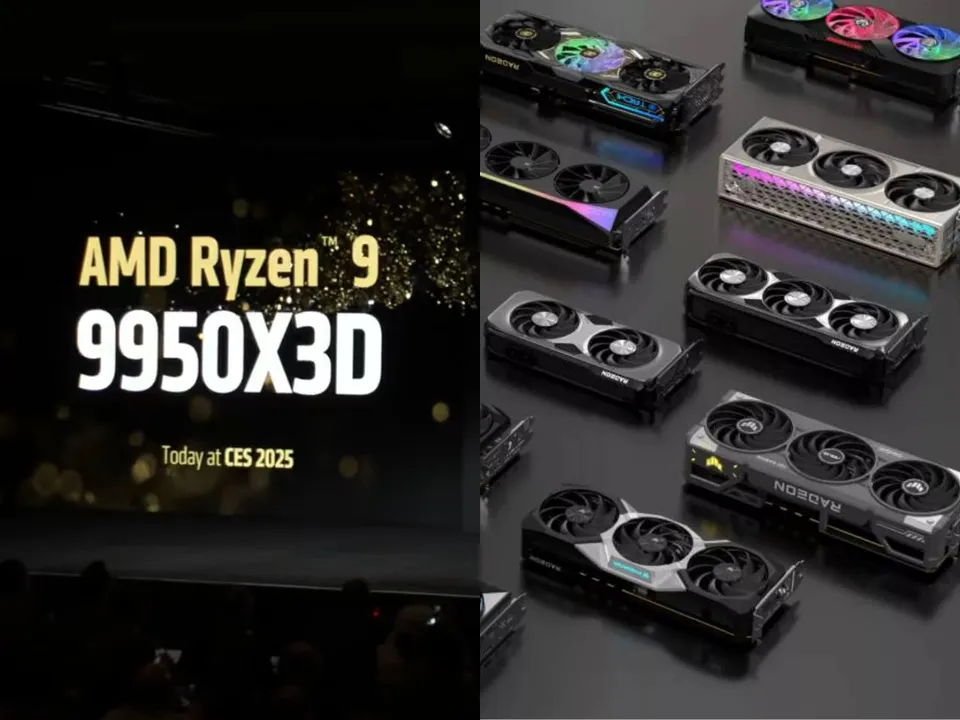 Ryzen 9 9950X3D and RX 9070