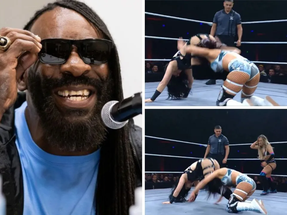 WATCH: Booker T gets excited as Stephanie Vaquer and Cora Jade pull off funny move on WWE NXT