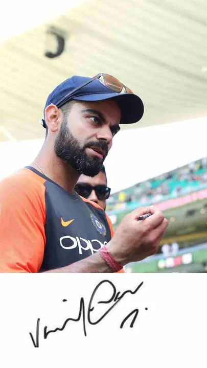Virat Kohli  AutoGraph