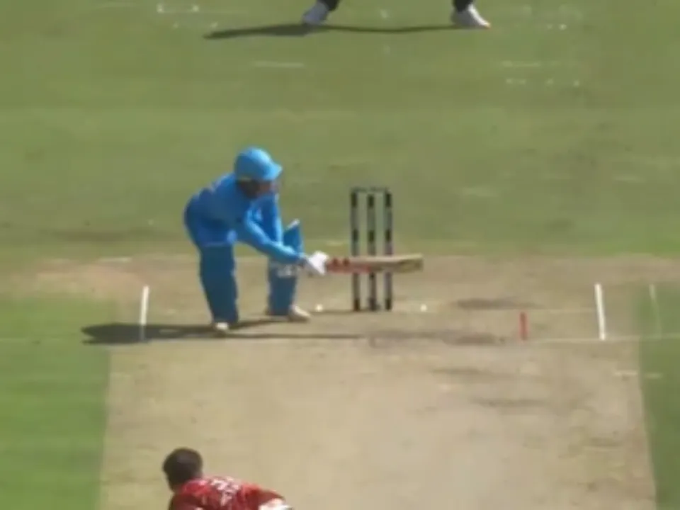 Kyle Verreynne played an unbelievable scoop shot off Richard Gleeson's delivery (File Photo: Screengrab/X)