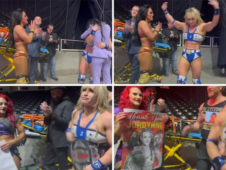 WATCH: Tessa Blanchard gets emotional over Jordynne Grace's TNA farewell