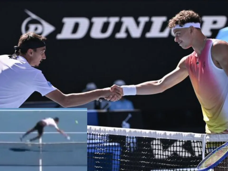 Lorenzo Sonego carzy and insane shot against Ben Shelton