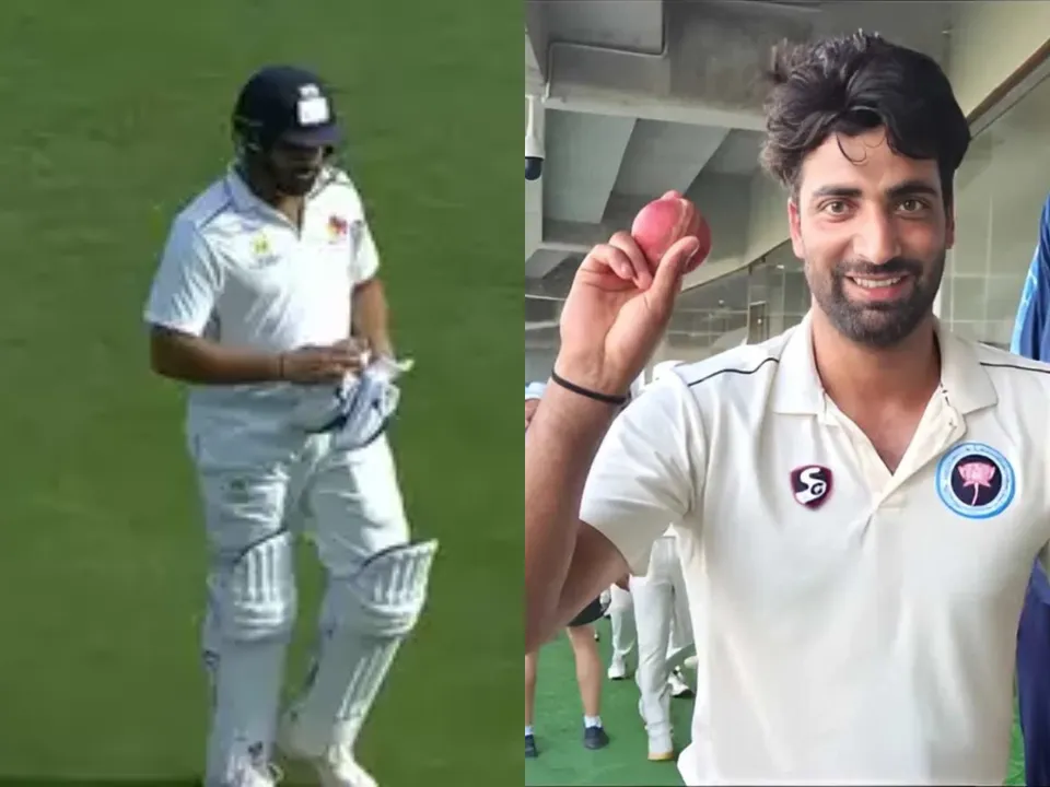 Rohit Sharma and Umar Nazir Mir (File Photo: X)