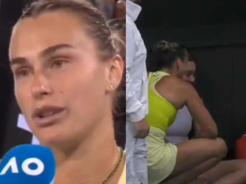 Aryna Sabalenka and Paula Badosa in AO 2025