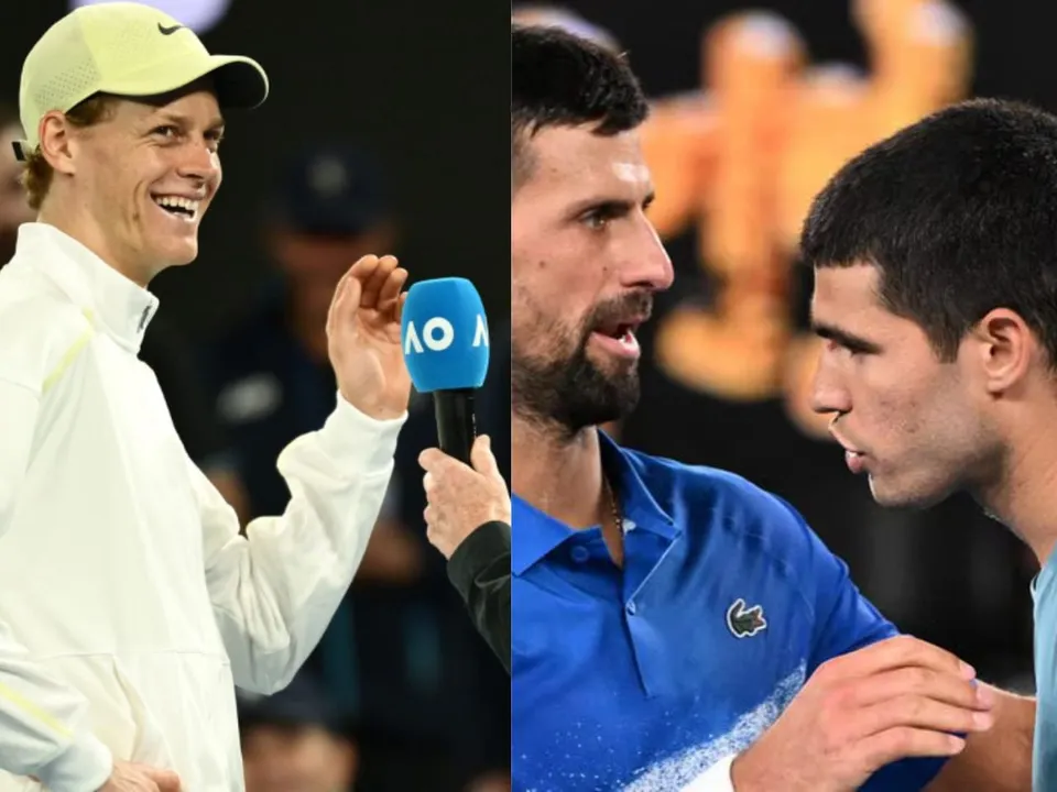 Jannik Sinner on Novak Djokovic’s win over Carlos Alcaraz