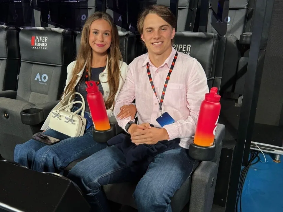 Oscar Piastri at AO Open 2025