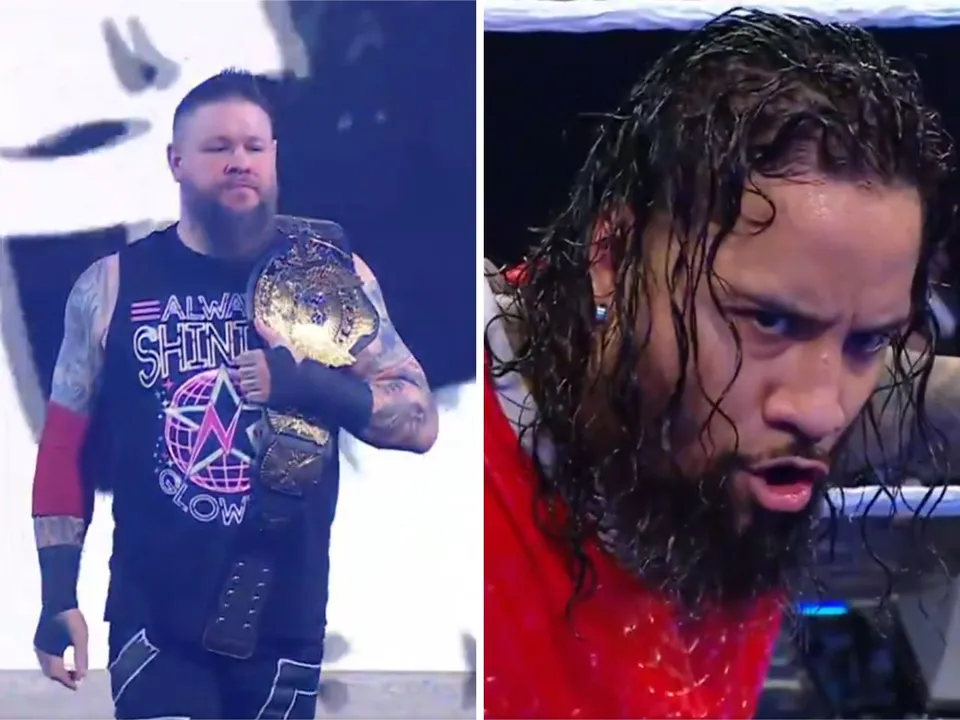 WATCH: Jimmy Uso pi*sed as Kevin Owens wears Naomi's merchandise to fight him on WWE Smackdown