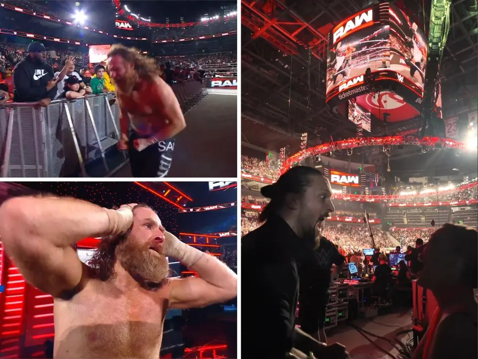 WATCH: Karrion Kross celebrates as Sami Zayn gets frustrated over his 'accidental' Helluva kick to Cody Rhodes on WWE Raw