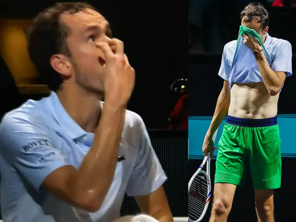 Daniil Medvedev lashes out at umpire