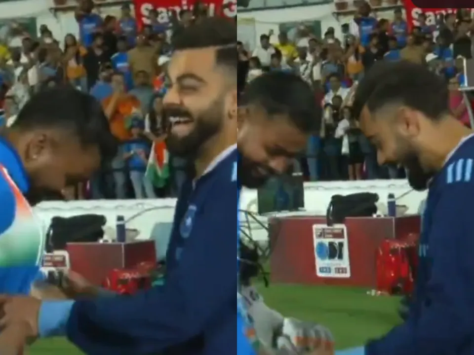 Hardik Pandya and Virat Kohli