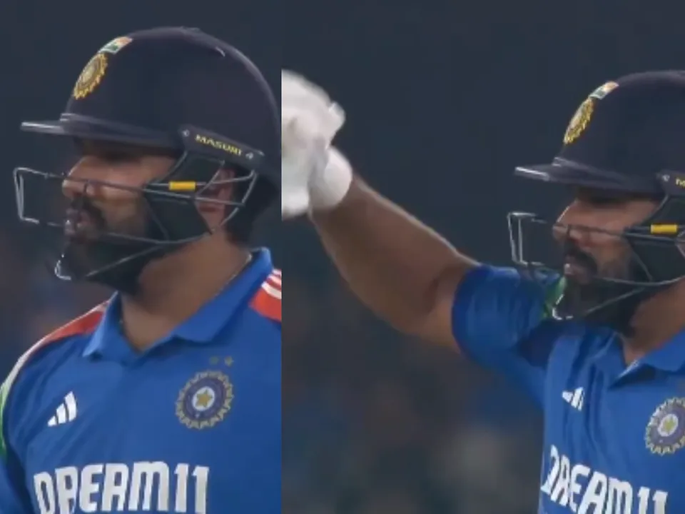 Rohit Sharma gets angry at DJ in Cuttack during 2nd ODI against England (File Photo: X)