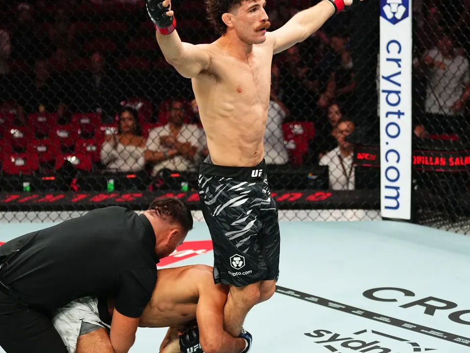 WATCH: India's Anshul Jubli gets knocked out of UFC 312 in 19 seconds