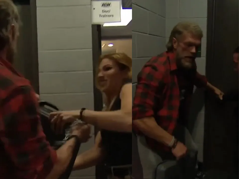 Adam Copeland and Jon Moxley