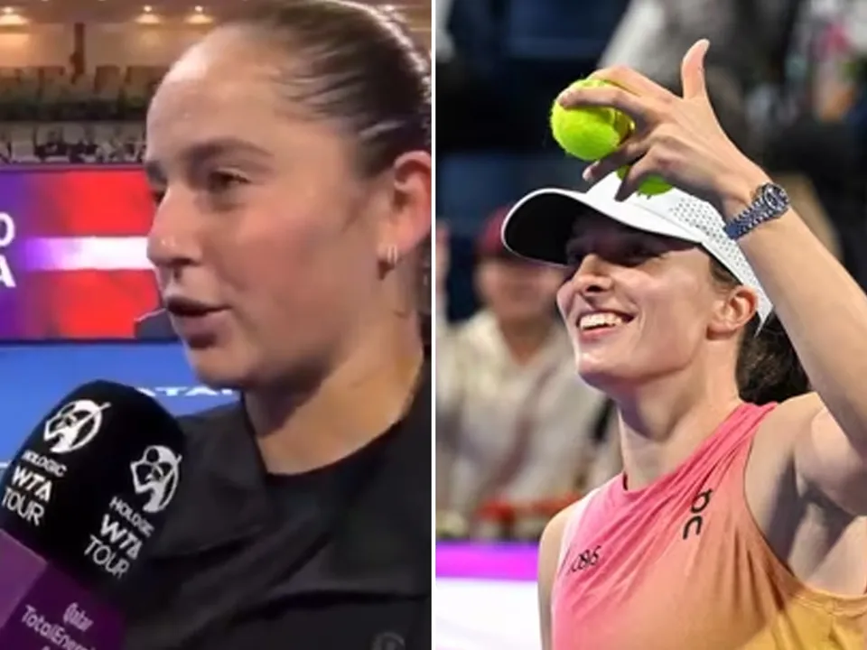 Jelena Ostapenko shares her thought on facing Iga Swiątek