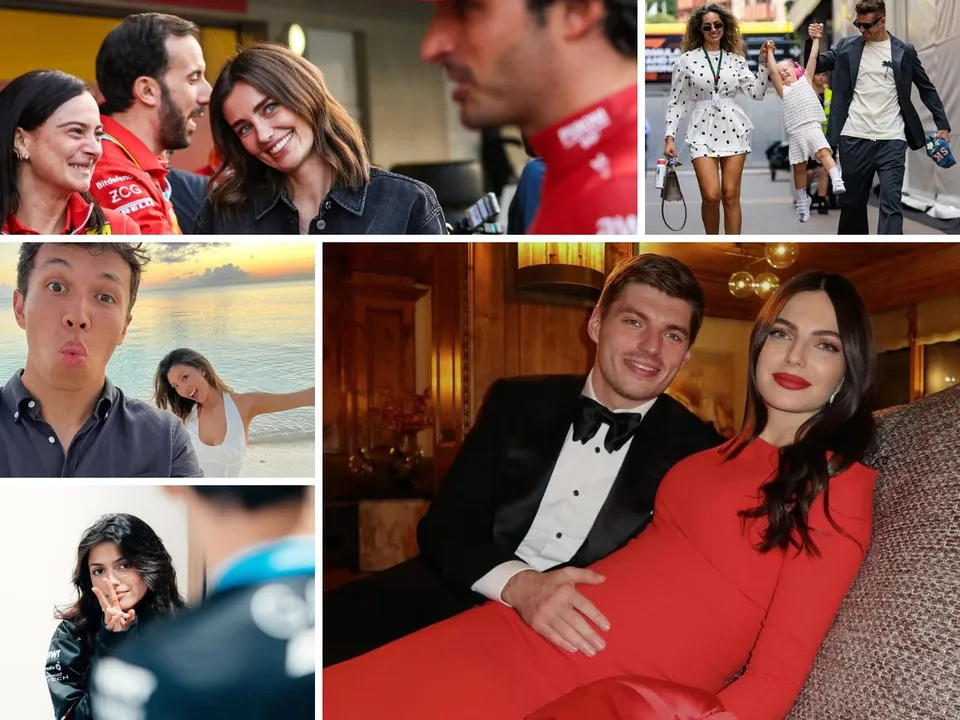 F1 drivers and their girlfriends enjoying Valentines day 2025